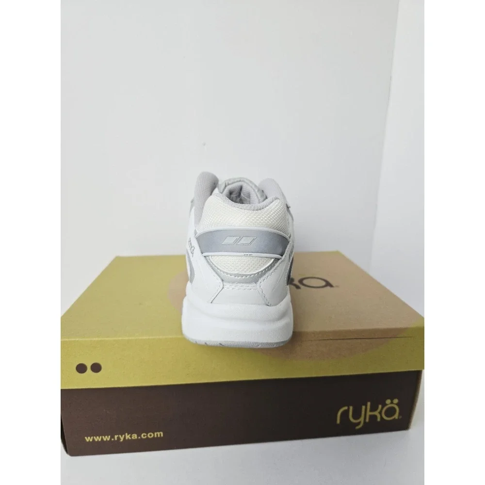 Ryka Womens Shoes NEW size 11W white grey athletic shoes
